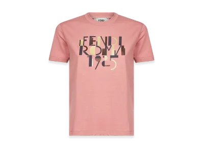 FENDI Women's Roma 1925 T-Shirt "Pink"