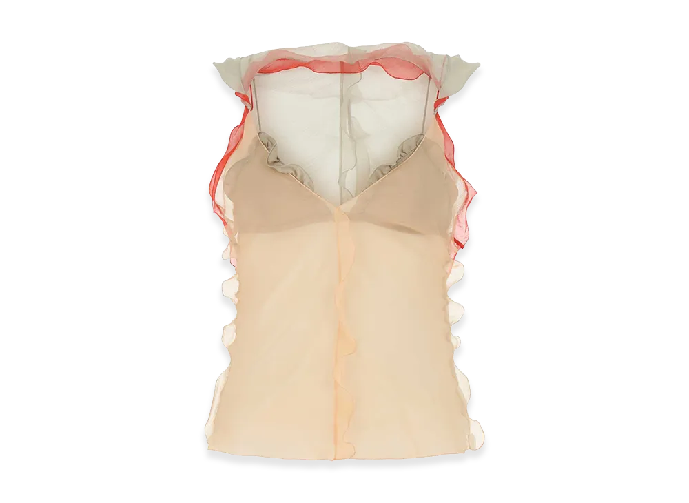 FENDI Women's Chiffon Top "Light Pink"