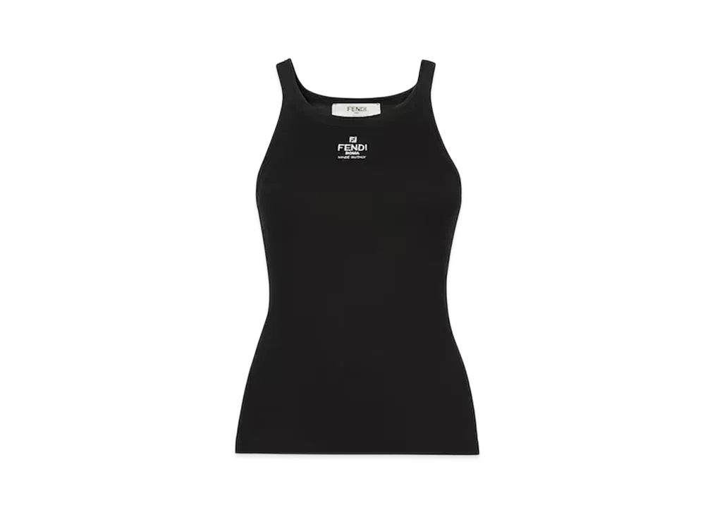 FENDI Women's Cotton Top "Black"