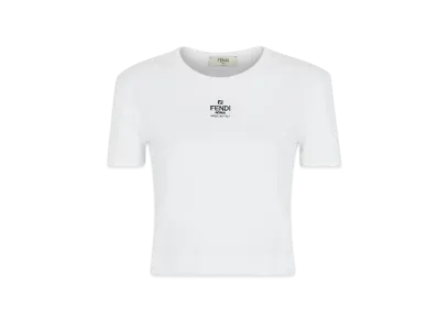 FENDI Women's Cotton Jumper "White"