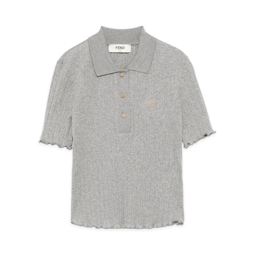 FENDI Women's Polos "Gray"