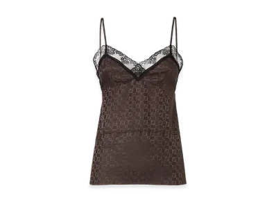 FENDI Women's Silk Camisole "Brown"