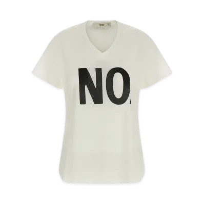 FENDI Women's Noi Print T-Shirt "Printed"