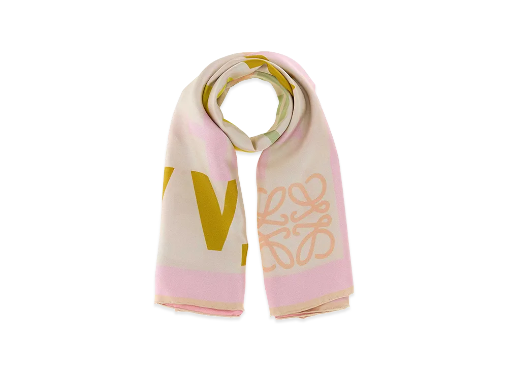 LOEWE Women's Silk Foulard "Printed"