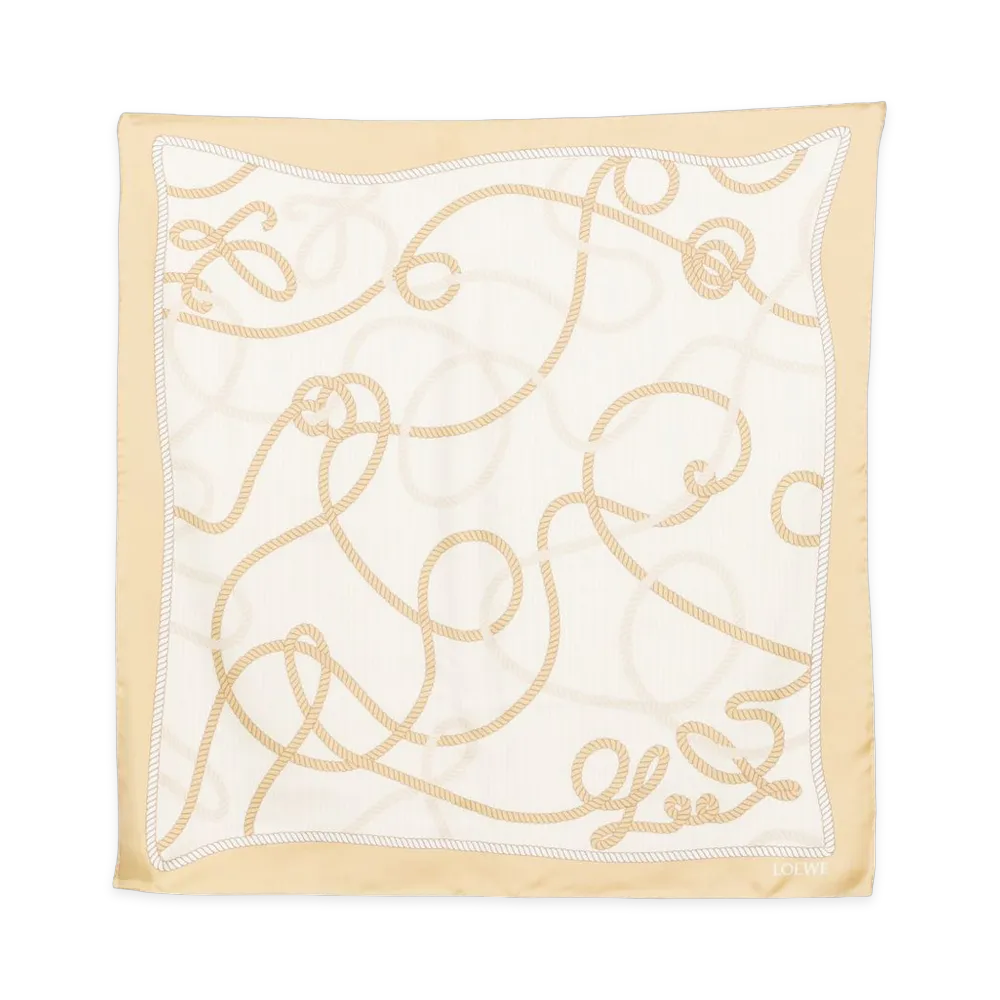 LOEWE Women's Scarfs "Beige"