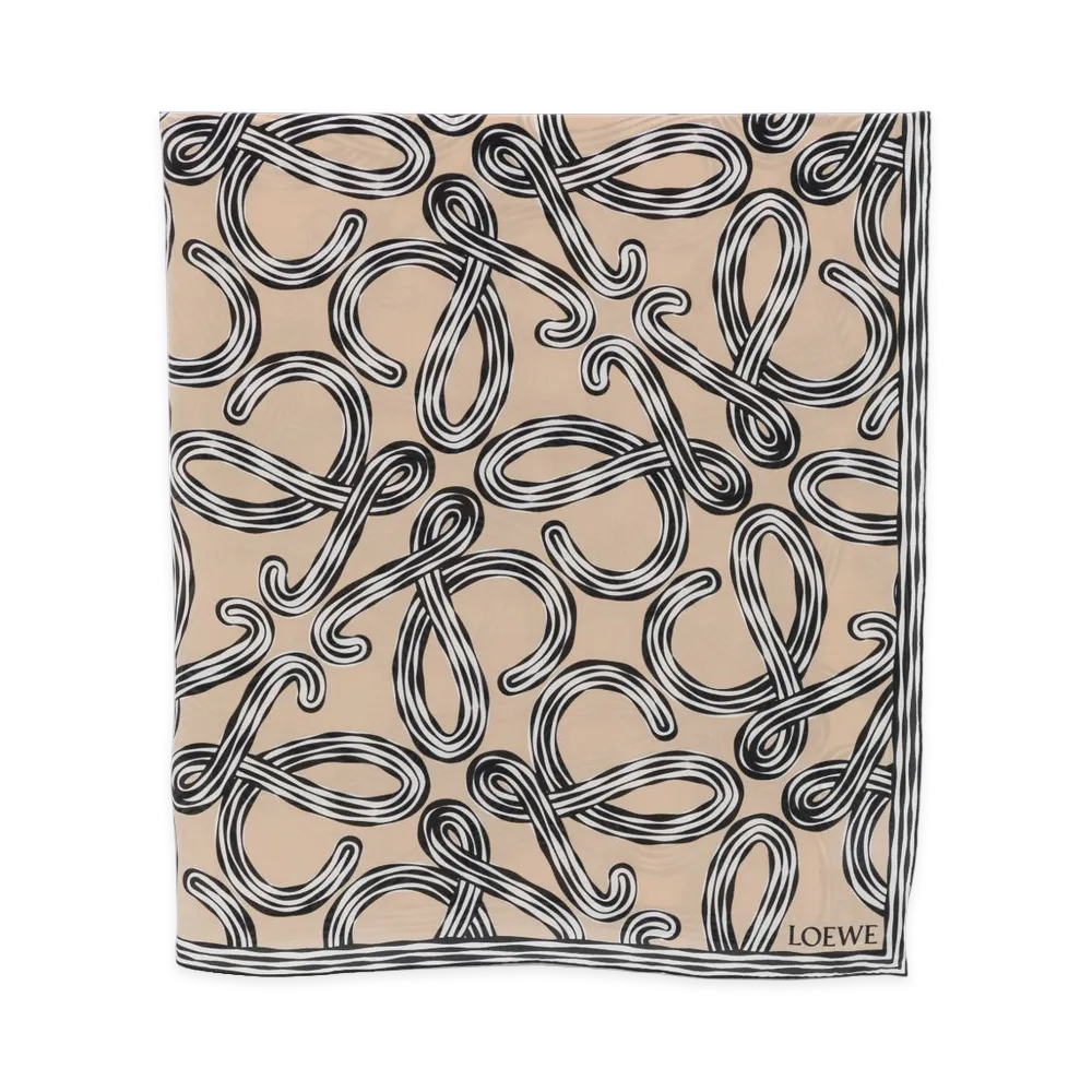 LOEWE Women's Paula's Ibiza Scarfs "Beige"