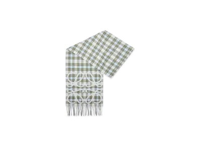LOEWE Anagram Scarf "Light Grey/Multicolor"