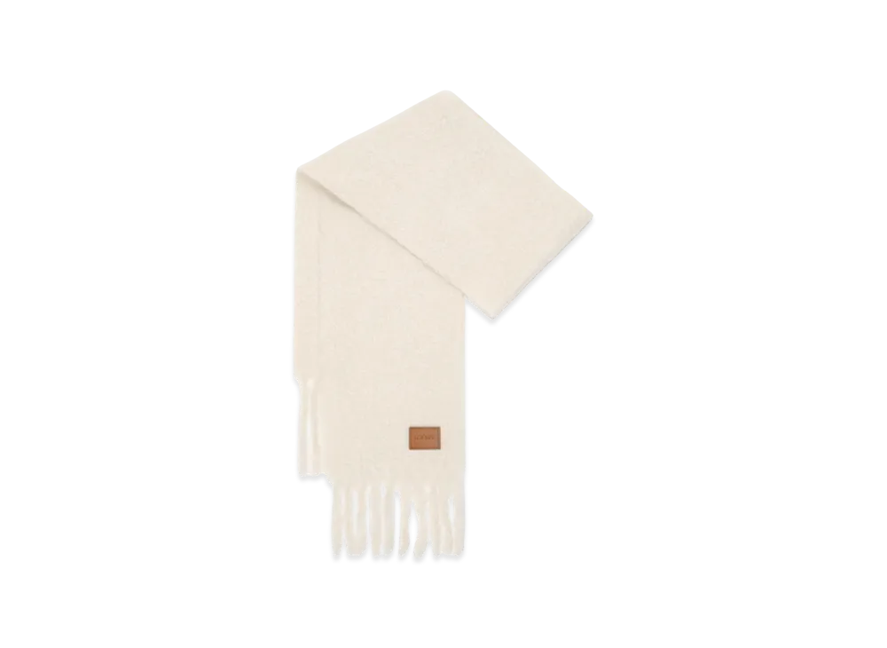 ロエベ スカーフ "ホワイト" FSA6SS1X05-2100