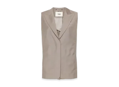 FENDI Women's Vest "Dove Gray"