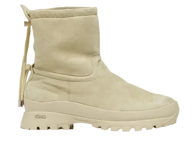 foot the coacher x AURALEE Cord Boots Made By foot the coacher "Beige"