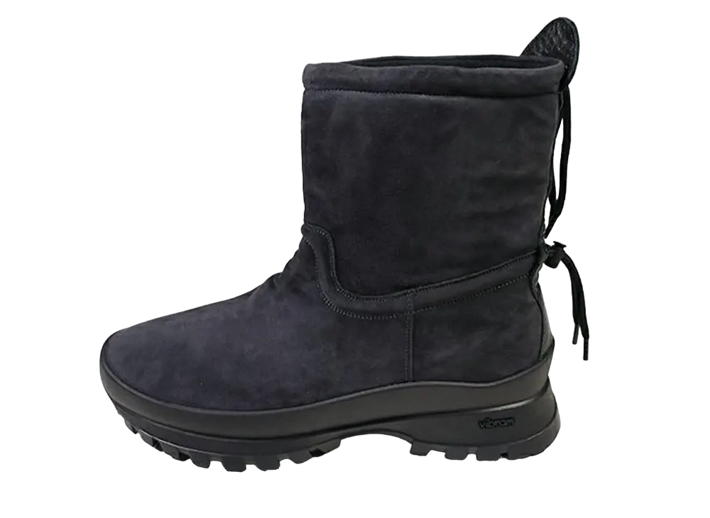 foot the coacher x AURALEE Cord Boots Made By foot the coacher "Black"