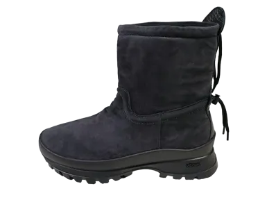 foot the coacher x AURALEE Cord Boots Made By foot the coacher "Black"