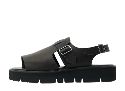 foot the coacher Open Toe Sandals "Black"
