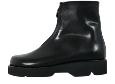foot the coacher Oblique Front Zip "Black"