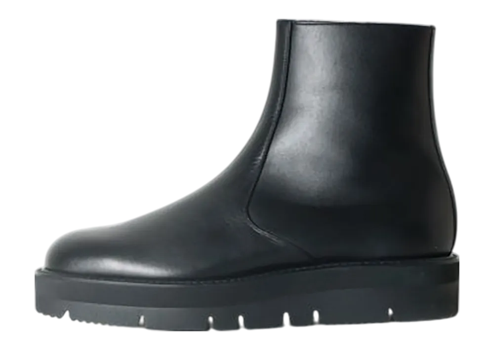foot the coacher Side Zip Boots "Black"