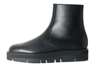 foot the coacher Side Zip Boots "Black"