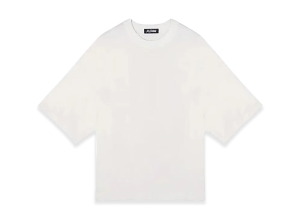 FITFOR Big Wide Half Sleeve Tee "White"