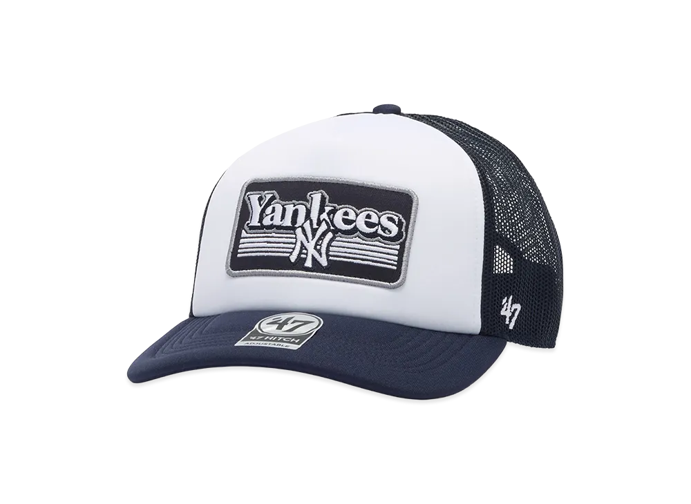 47 Hitch FM New York Yankees MLB Fade Patch "Navy"