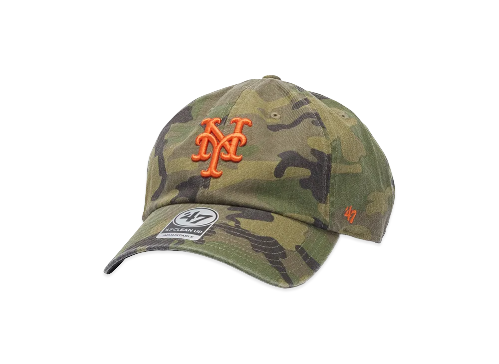 47 Clean Up New York Mets MLB Camo "Green"