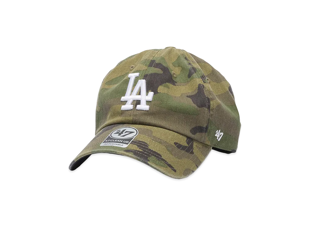 47 Clean Up Los Angeles Dodgers MLB Camo "Green"