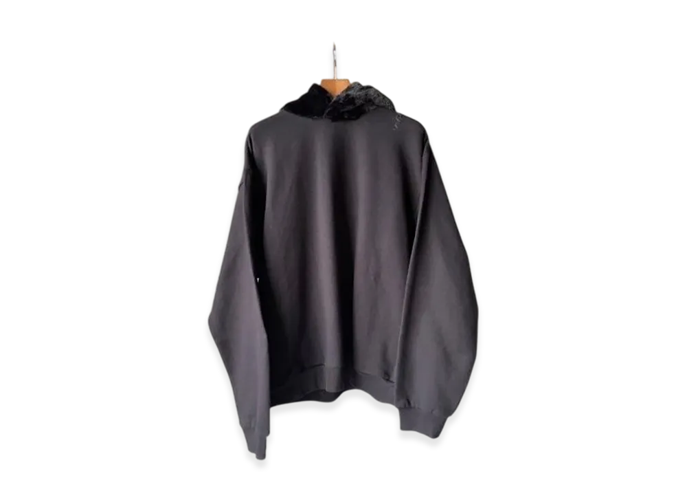 MARNI Brushed Organic Cotton Sweatshirt "Black"