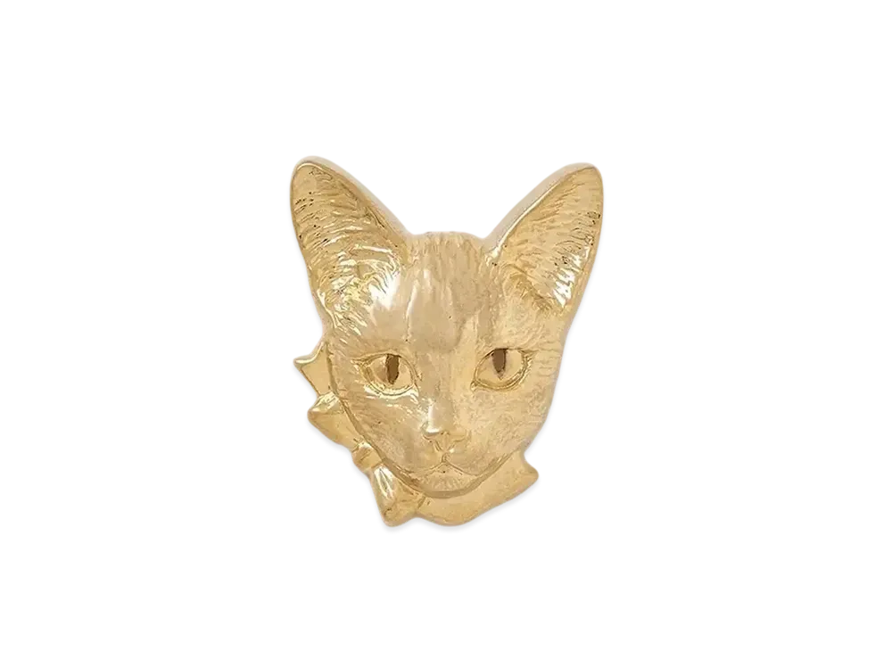 FURFUR x Philly chocolate Cat Brooch "D"