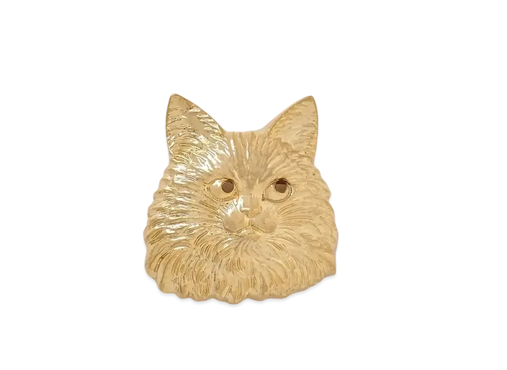 FURFUR x Philly chocolate Cat Brooch "A"