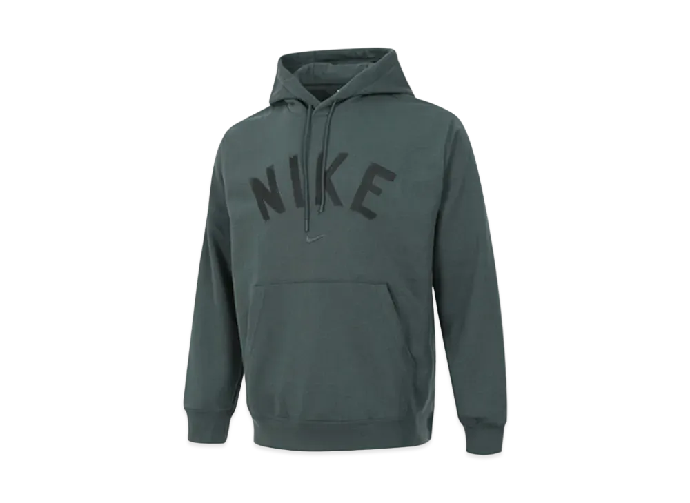 Nike Swoosh Men's Dry Fit French Terry Pullover Fitness Hoodie "Green"