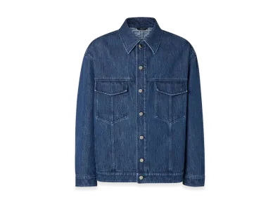 FENDI FF Selleria Denim Jacket "Blue"
