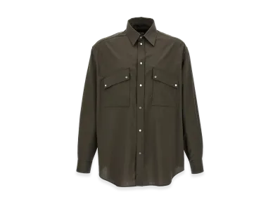 FENDI Wool Shirt "Green"