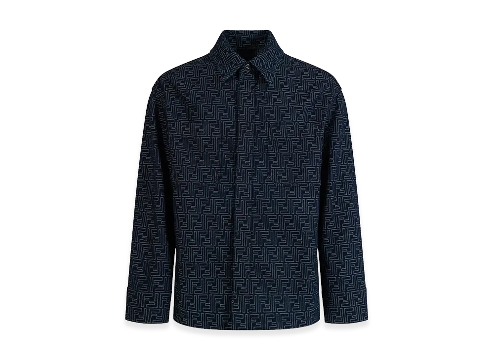 FENDI Selleria Jeans Jacket "Blue"