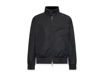 FENDI FF Bomber Jacket "Dark Brown"