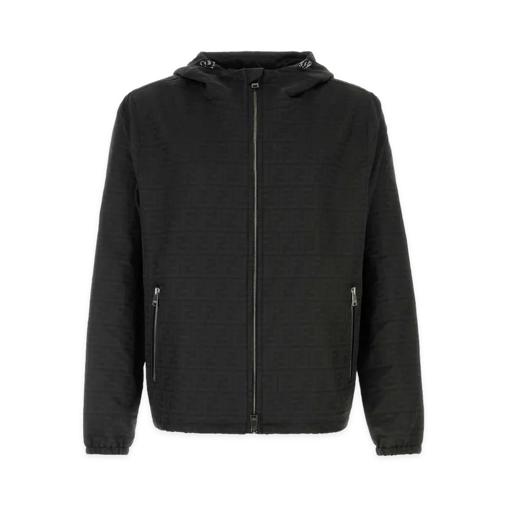FENDI Polyester Windbreaker "Black"