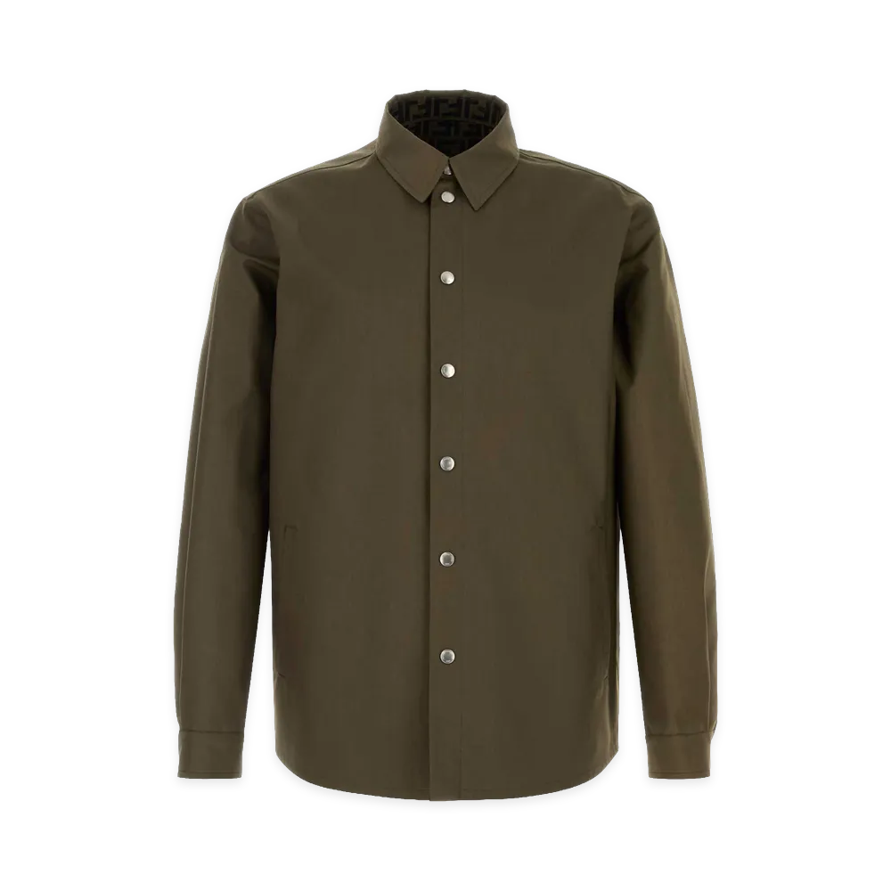 FENDI Mackintosh Overshirt "Verde"