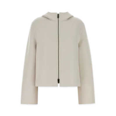 FENDI Women's Wool Blend Jacket "White"