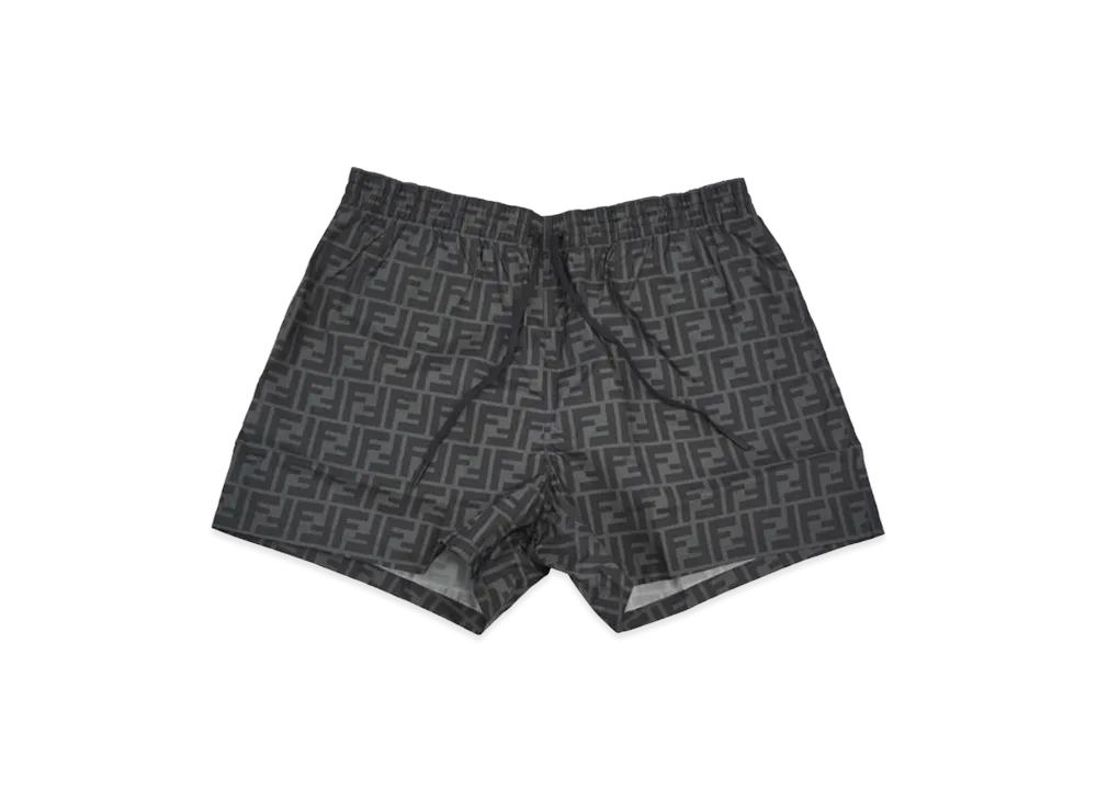 FENDI FF Nylon Swim Shorts "Black"
