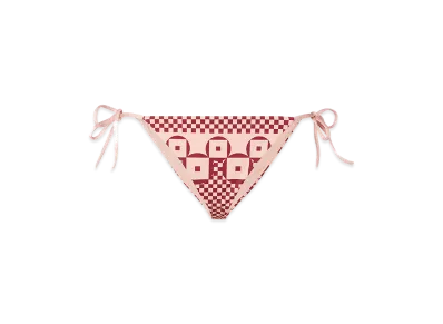 FENDI Women's Micro Patchwork Bikini Briefs "Pink"