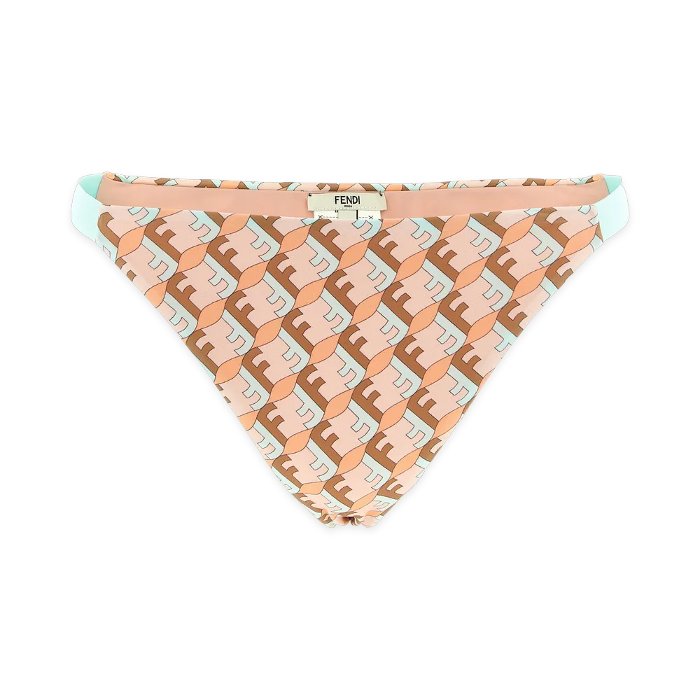FENDI Women's FF Waves Bikini Briefs "Multicolor"