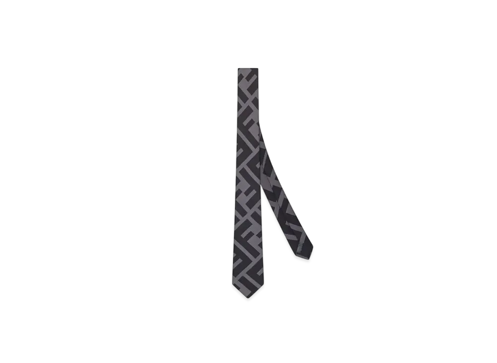 FENDI Tie Silk "Black"