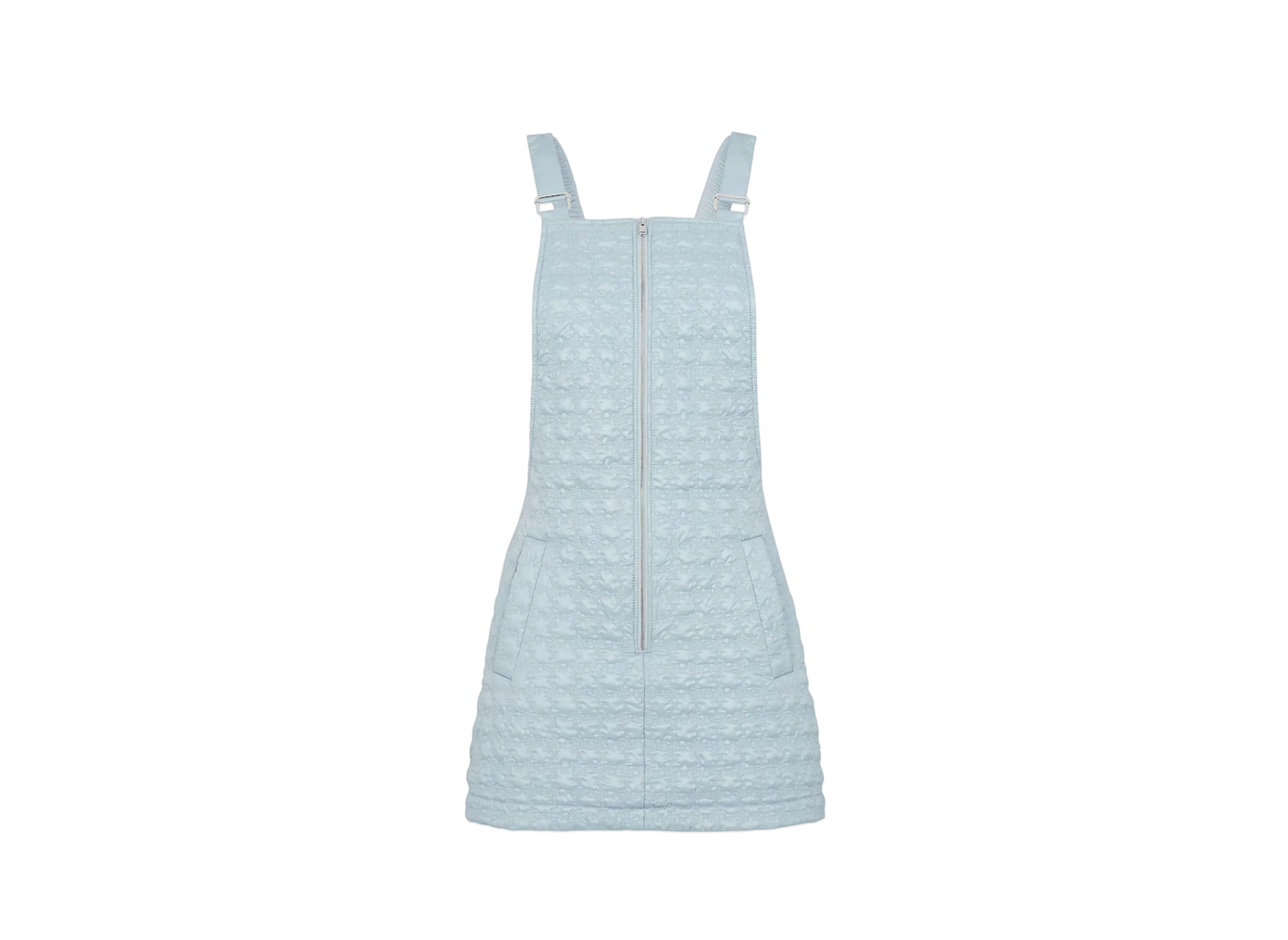 FENDI Women's Quilted Nylon Dress "Light Blue"