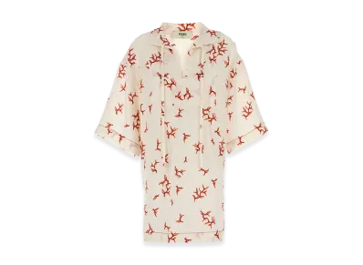 FENDI Women's Linen Kaftan "Multicolor"