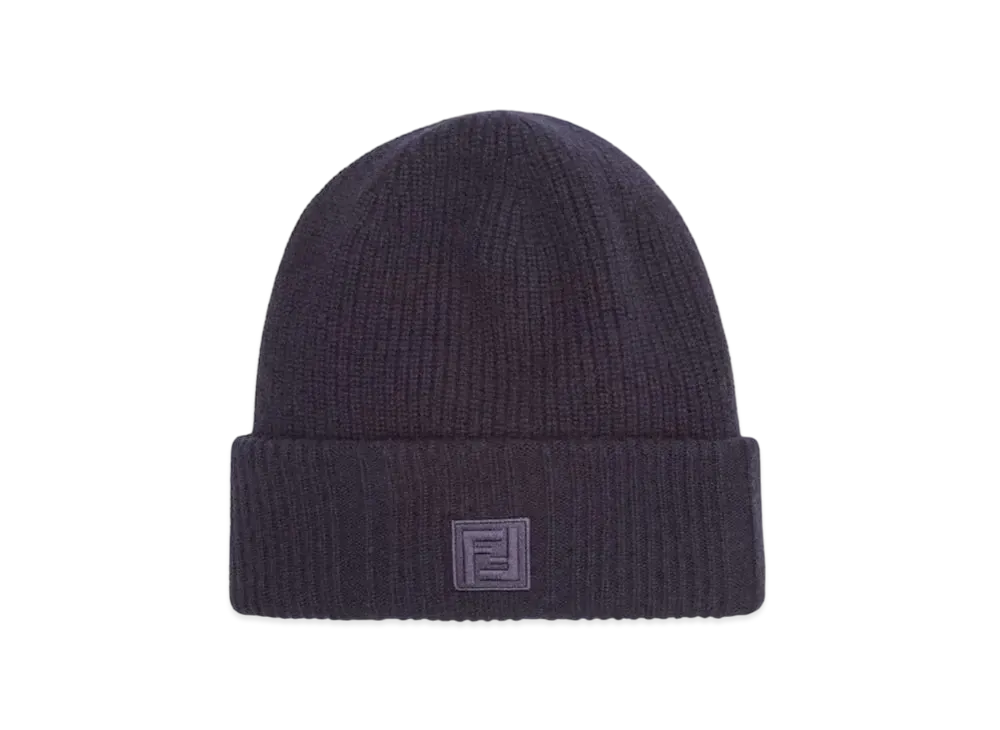 FENDI Beanie Wool and Cashmere "Blue"