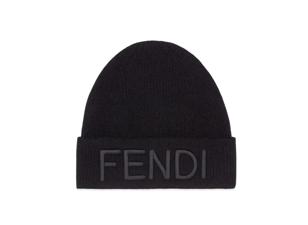 FENDI Beanie Wool "Black"
