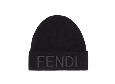 FENDI Beanie Wool "Black"