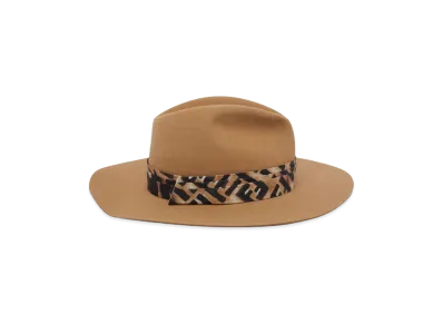 FENDI Women's Felt Hat "Camel"