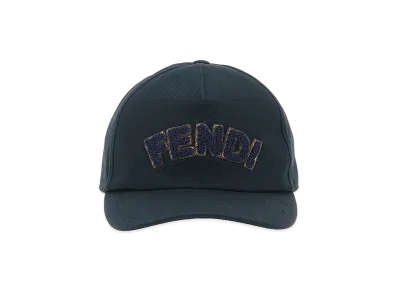 FENDI Kids Patch Cap "Blue"