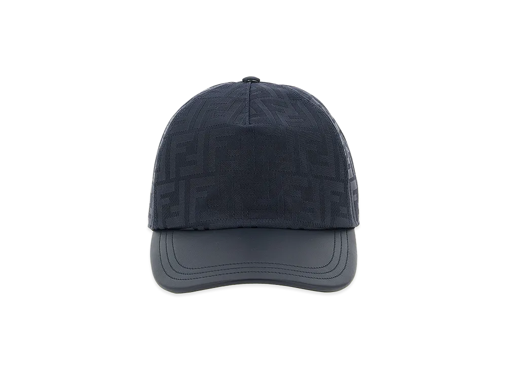 FENDI Kids FF Jacquard Cap "Blue"