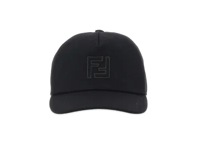 FENDI Wool And Cashmere Cap "Black"