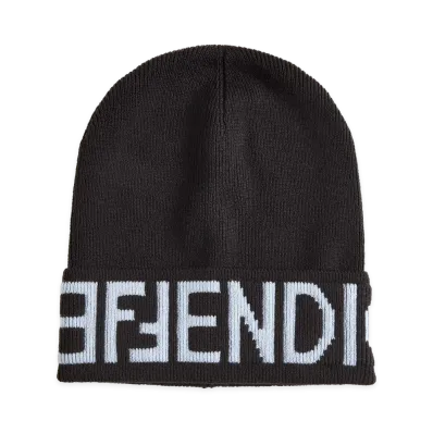 FENDI Women's Hats "Ebano/Celeste"