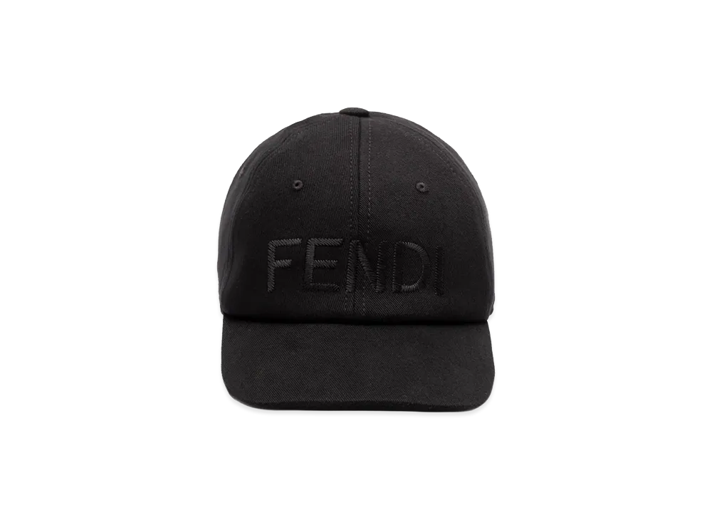FENDI Kids Logo Cap "Black"